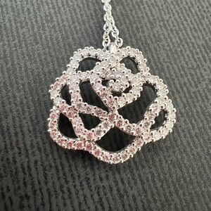 Swarovski Rose Bloom Necklace